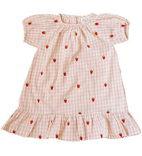 Flöss Dress - Dolly - Pink Berry Gingham