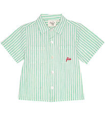 Flöss Shirt - James - Green/Cloud
