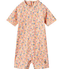 Wheat Coverall Swimsuit - UV40+ - Cas - Multi Flowers