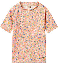 Wheat Swim Top - UV40+ - Jackie SS - Multi Flowers
