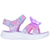 Skechers Sandals w. Lights - Jumpsters Bow Tie Brites - Lavender
