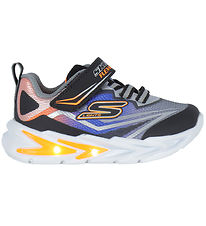 Skechers Shoes w. Light - Glow Ultra - Black/Silver