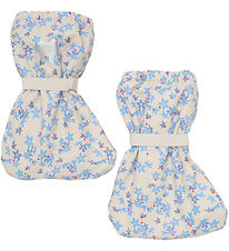 CeLaVi Outdoor Footies - PU - Blue Bell w. Print