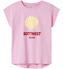 Name It Stuttermabolur - NkfViolet - Bleikt Frosting/Rottnest