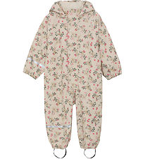 CeLaVi Rainsuit - PU - Perfectly Pale w. Print