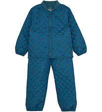 CeLaVi Thermo Set - Ice Blue w. Cars