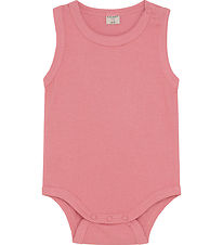 CeLaVi Bodysuit Sleeveless - Rib - Powder Pink