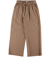 Roxy Trousers - Linen/Viscose - Lekeitio Break - Portabella