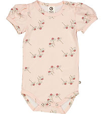 Müsli Bodysuit s/s - Chamomile Puff - Mary/Bubblegum/Conditioner