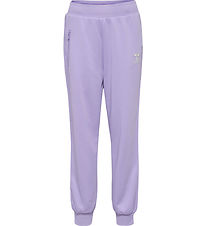 Hummel Trousers - hmlNorma - Lavender w. Logo