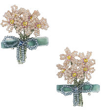 Konges Sløjd Hair Clips - 2-Pack - 3.5x4.5 cm - Celebration - Bu