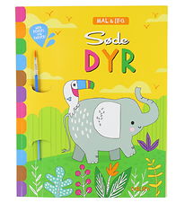 Forlaget Carlsen Colouring Book - Paint and play - w. Colours an