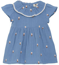 En Fant Dress - Muslin - Infinity w. Flowers