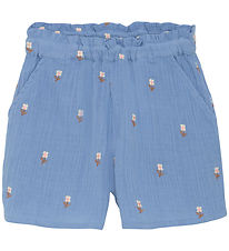 En Fant Shorts - Muslin - Infinity w. Flowers