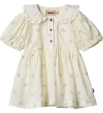 Wheat Kleid - Adele - Blue Blumen m. Spitze