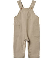 Wheat Latzhosen - Denim - Ivan - Beige Stone