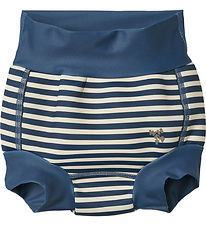 Wheat Swim Diaper - UV40+ - Neoprene - Blue Stripe