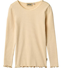 Wheat Blouse - Rib - Reese - Macadamia