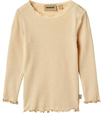 Wheat Blouse - Rib - Reese - Macadamia