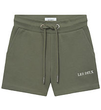 Les Deux Sweat Shorts - Dexter - Lichen Green