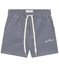 Les Deux Swim Shorts - Stan Stripe - Light Sand/Blueprint