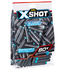 Flèches en mousse X-Shot - Excel - 80 pces - Refill Pack