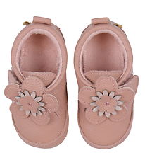 Melton Soft Sole Leather Shoes - Daisy - Ash Rose
