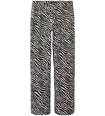 LMTD Trousers - NlfZebra - Pink Marshmallow/Raven Zebra
