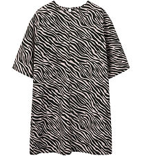 LMTD Dress - NlfZebra - Pink Marshmallow/Raven Zebra
