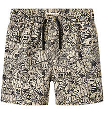 Name It Badeshorts - NkmZatoony - Reines Kaschmir