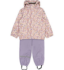Mikk-Line Rainwear w. Suspenders - PU - Tassel w. Flowers