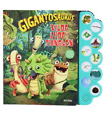 Alvilda Bok - Gigantosaurus - Vilda ljud I djungeln - m. Ljud