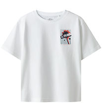 Name It Stuttermabolur - NkmVelix - Bright White/takmarkalaust