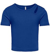 Kids Only Stuttermabolur - Noos - Rib - KogNessa - Mazarine Blue