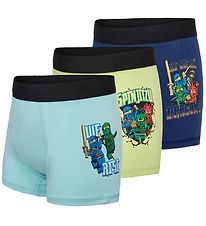 LEGO® Wear Ninjago Boxer - 3er-Pack - LwAgan - Dark Blue