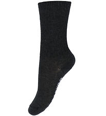 GoBabyGo Socken - Anti-Rutsch-Socken - Dark Grey Melange