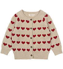 Petit Piao Cardigan - Knitted - Heart