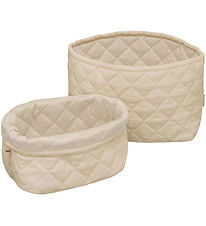 Cam Cam Förvaringskorgar - 2-pack - 22x15/24x17 cm - Pralin