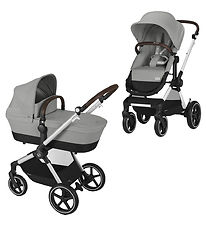 Cybex Sittvagna/Barnvagn - Eos Lux - 2-I-1 - Stone Grey