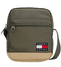 Tommy Hilfiger Shoulder Bag - Ace Daily - Pewter/Green