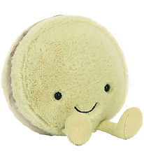 Jellycat Soft Toy - 12x10 cm - Amuseables Max Macaron - Pistachi