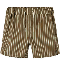 Lil' Atelier Swim Shorts - NmmFando - Shitake