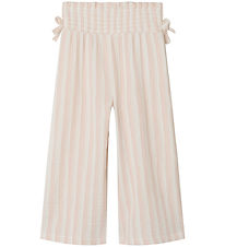 Lil' Atelier Trousers - NmfFemke - Coconut Milk/Morganite