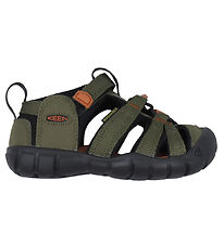 KEEN Sandals - Seacamp II CNX C - Dark Olive/Gold Flame