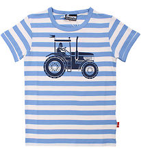 Danefæ T-shirt - Danebasic - Waterblue/Chalk Tractor
