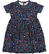Danefæ Dress - Dane shelffish Modal - Navy Botanical