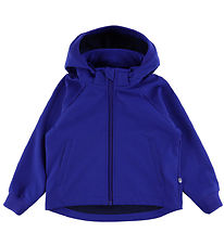 Danefæ Softshell Jacket w. Fleece - DanEmil Brushed - Deep Blue/