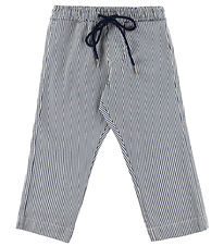 Danefæ Trousers - Danefrede - Chalk/Dk Navy