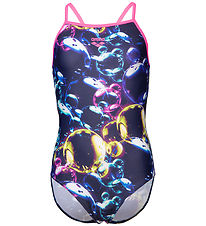Arena Swimsuit - Soap Bubbles - Blue Multi/Shocking Pink