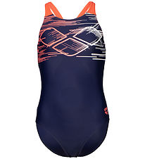 Arena Swimsuit - Pastime - Navy/Calypso Coral
